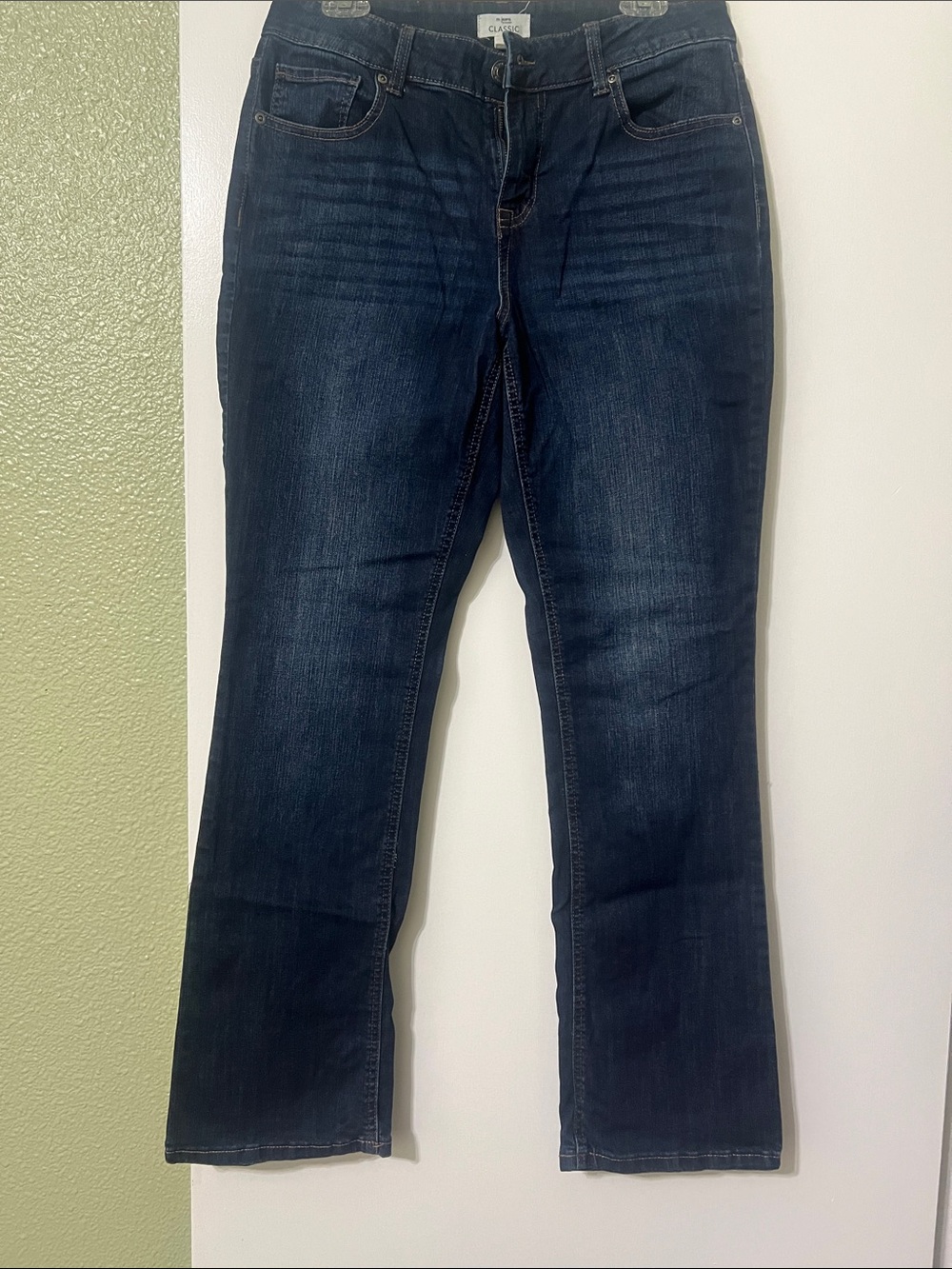 Maurices Dark Blue Boot-Cut Jeans